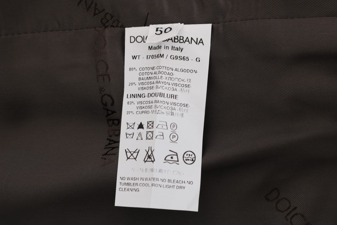 Dolce &amp; gabbana gilet gris rayé gilet