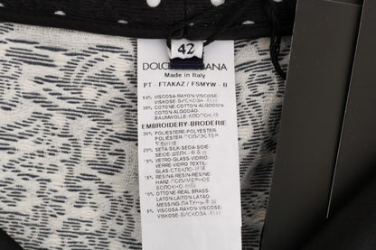 Dolce &amp; gabbana pantalon orné à pois