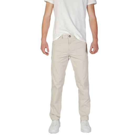 Jean et pantalon en coton beige Refrigiwear