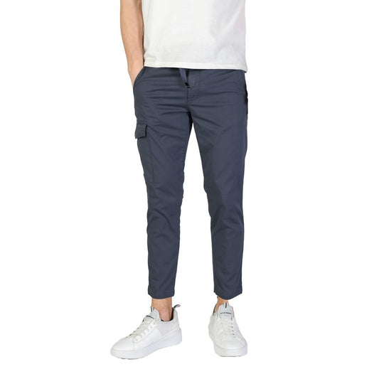 Jean et pantalon en coton bleu Refrigiwear