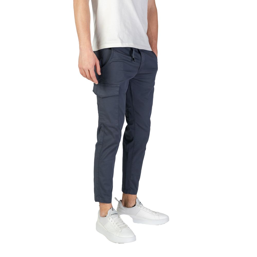 Jean et pantalon en coton bleu Refrigiwear