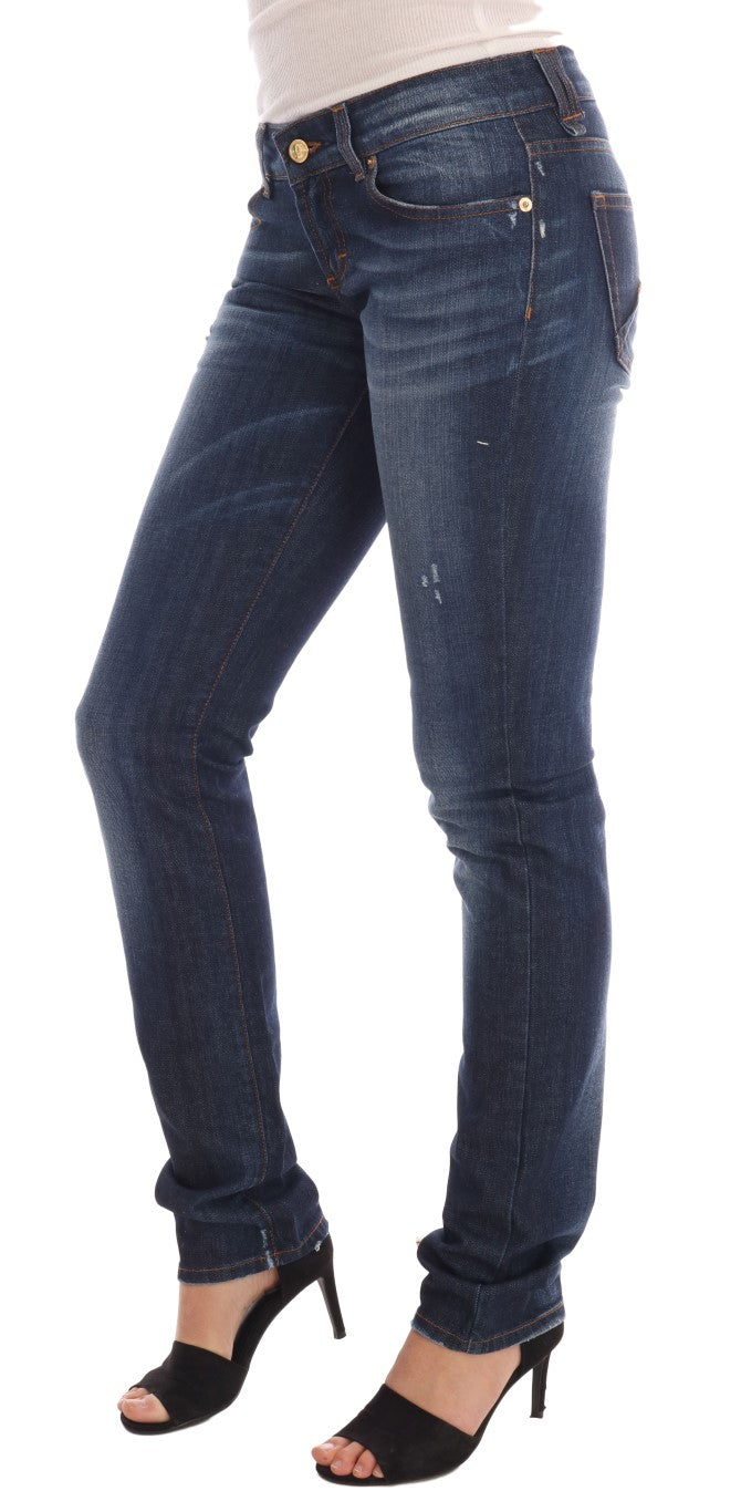 Jean skinny taille basse élégant John Galliano