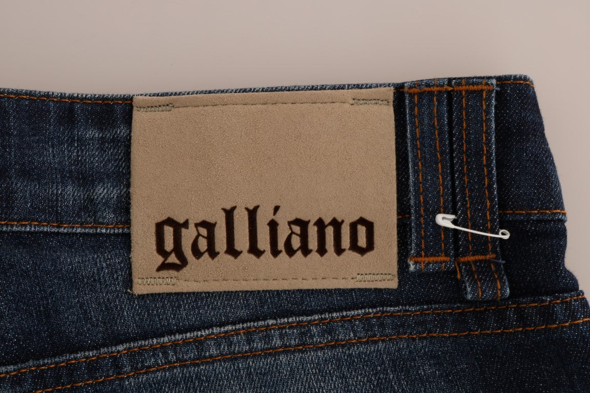 Jean skinny taille basse élégant John Galliano