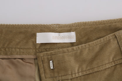 Pantalon décontracté beige Ermanno Scervino pour un style sophistiqué