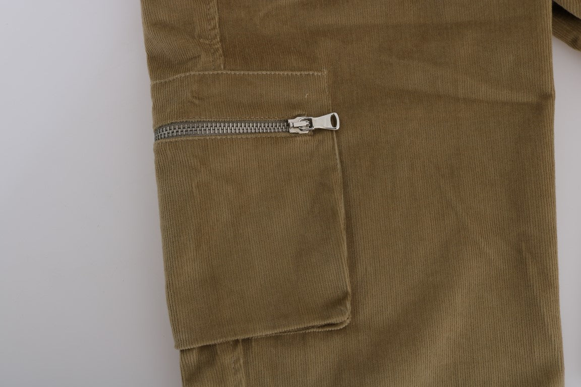 Pantalon décontracté beige Ermanno Scervino pour un style sophistiqué