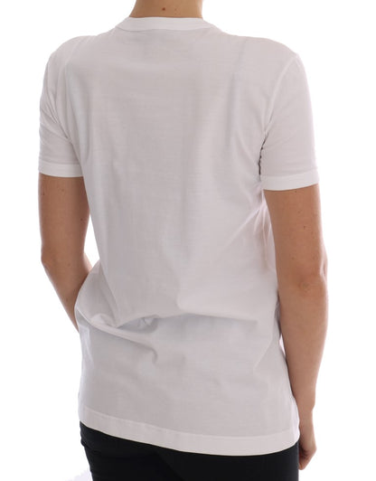 Dolce &amp; Gabbana Camiseta De Algodón De Cuento De Hadas Con Lentejuelas
