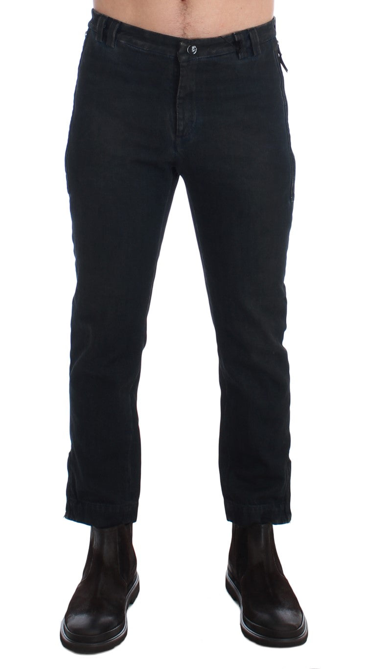 Costume national - Jean slim en denim bleu