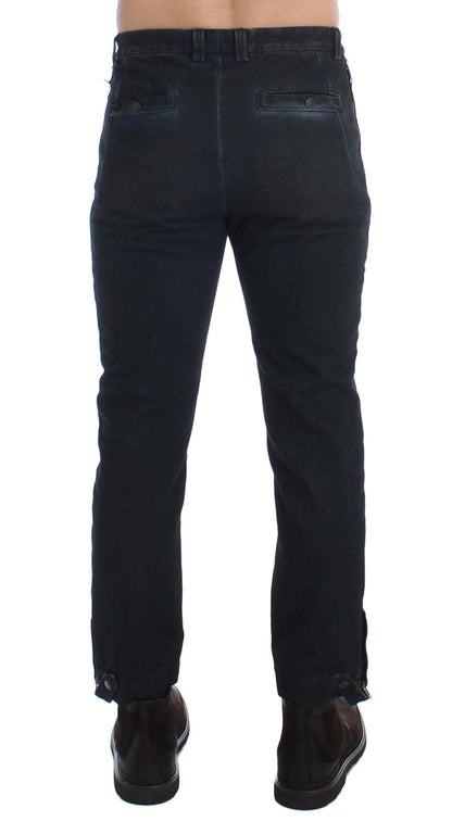 Costume national - Jean slim en denim bleu