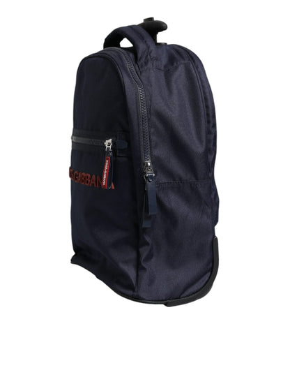 Sac à dos à roulettes pour enfant Dolce &amp; Gabbana en polyester bleu rouge