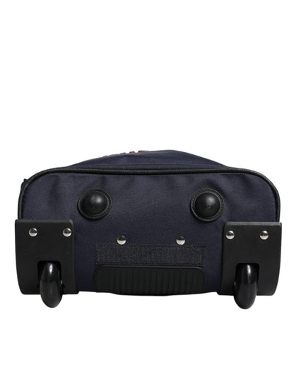 Sac à dos à roulettes pour enfant Dolce &amp; Gabbana en polyester bleu rouge