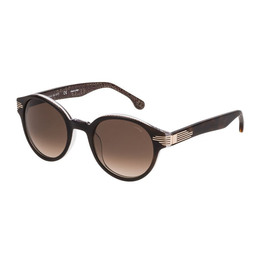 Lozza Brown Acetate Sunglasses