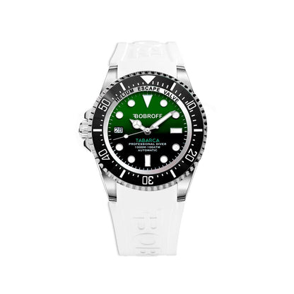 Reloj de silicona blanco Bobroff