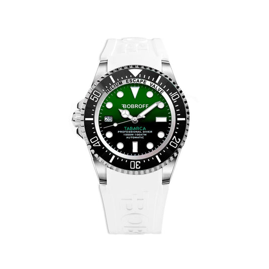 Reloj de silicona blanco Bobroff