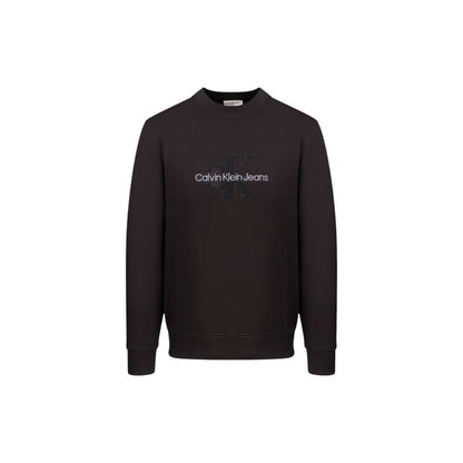 Calvin Klein Jeans Black Cotton Sweatshirt