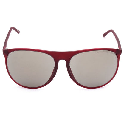 Porsche Red Haircalf Sunglasses