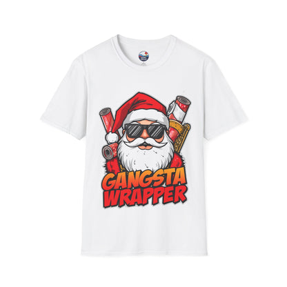 Gangsta Wrapper Christmas T-Shirt