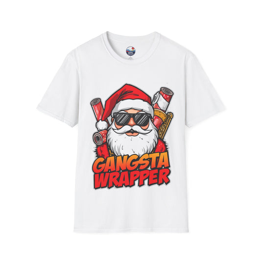 Gangsta Wrapper Christmas T-Shirt