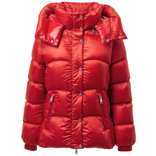 Ajoutez des vestes et des manteaux en polyamide rouge