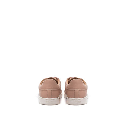 Zapatillas elegantes de piel de algodón en color rosa de Bally