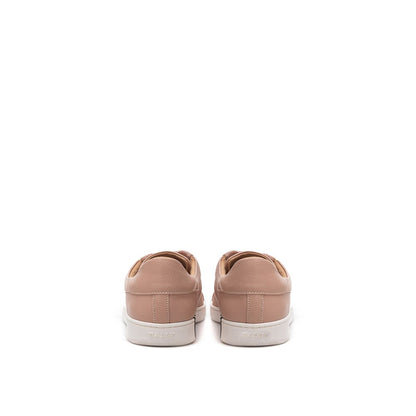 Zapatillas elegantes de piel rosa Bally para mujer