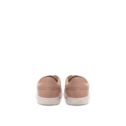 Zapatillas elegantes de piel color rosa de Bally