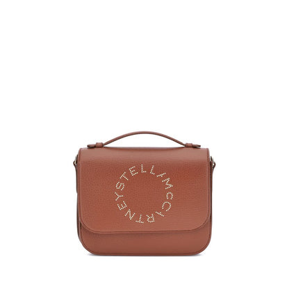 Stella McCartney Logo Flap Bag Eco Embossed Grainy Alter
