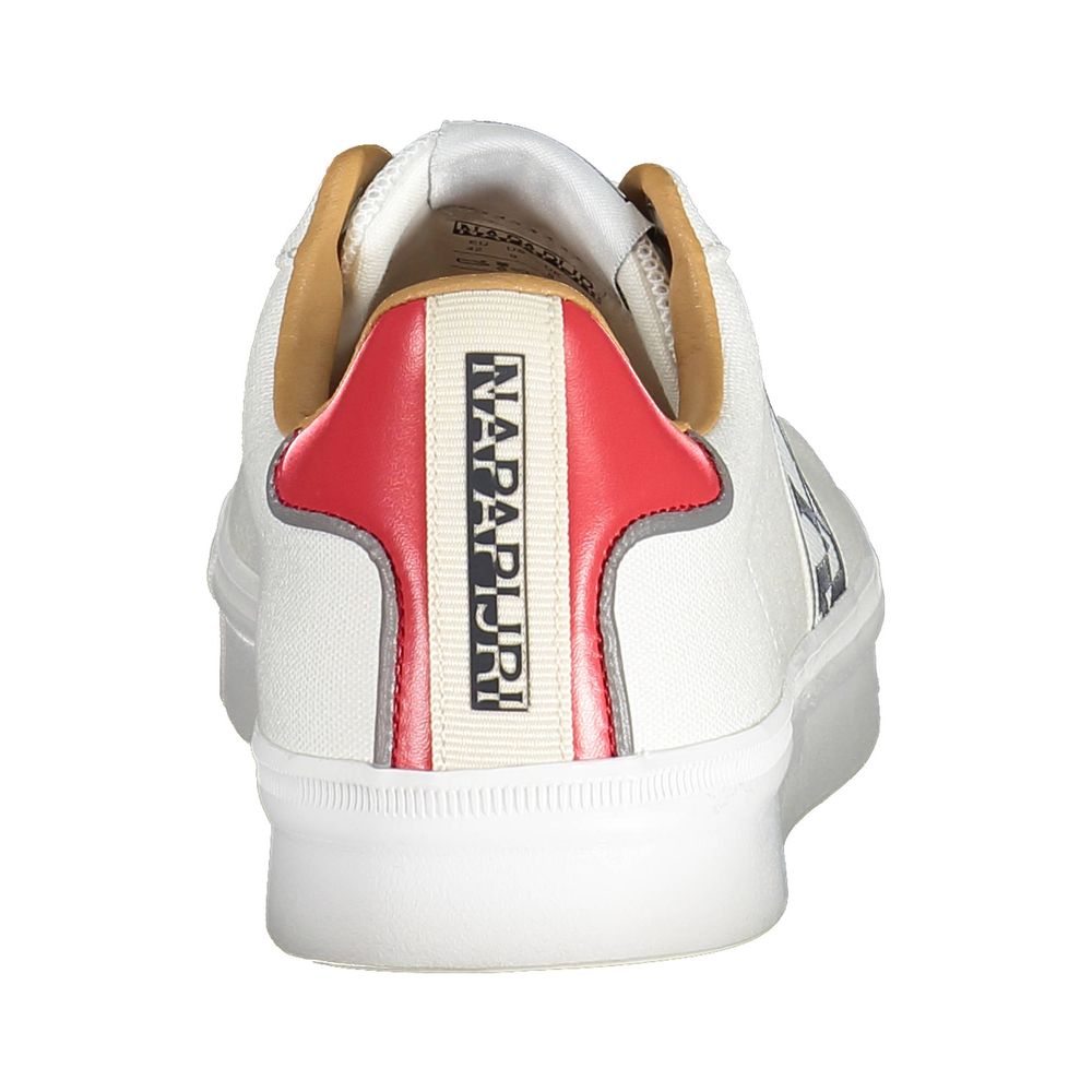 Napapijri White Polyester Sneaker