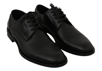 Dolce &amp; Gabbana chaussures habillées élégantes en cuir noir