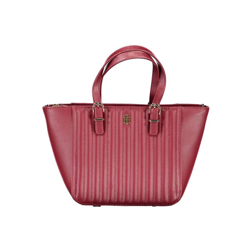 Tommy Hilfiger Rosso Poliuretano Womens Handbag