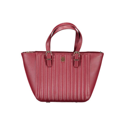 Tommy Hilfiger Rosso Poliuretano Womens Handbag