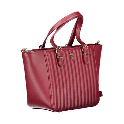 Tommy Hilfiger Rosso Poliuretano Womens Handbag