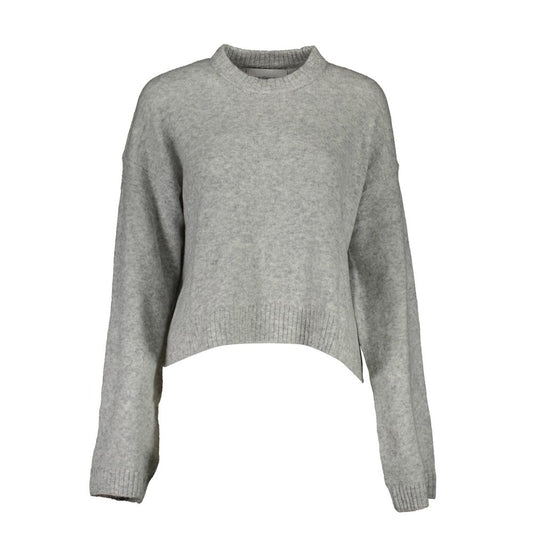 Calvin Klein Grigio Acrylic Women Sweater