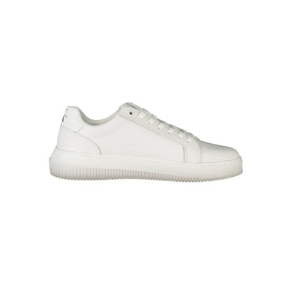 Calvin Klein White Polyester Sneaker