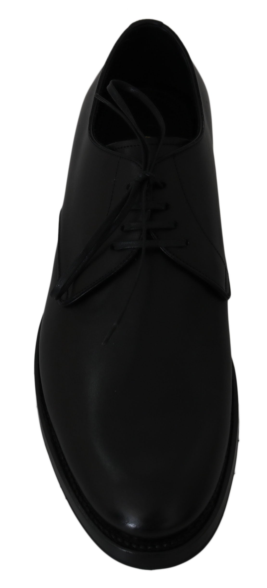 Dolce &amp; Gabbana chaussures habillées derby en cuir noir