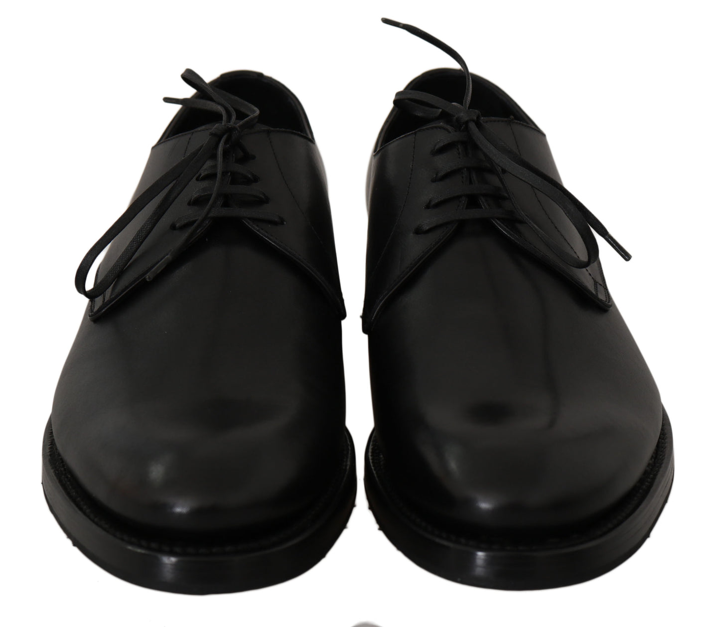 Dolce &amp; Gabbana chaussures habillées derby en cuir noir