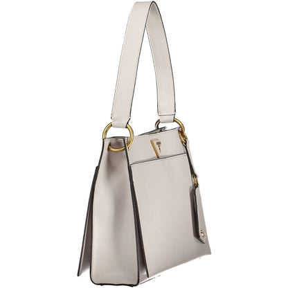 Guess Jeans Gray Polyethylene Handbag