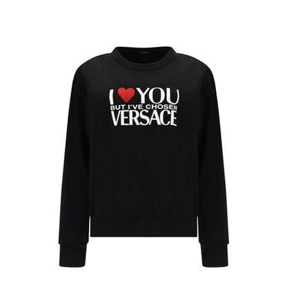 Versace Cotton Logo Sweatshirt