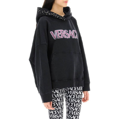Versace Cotton Logo Sweatshirt
