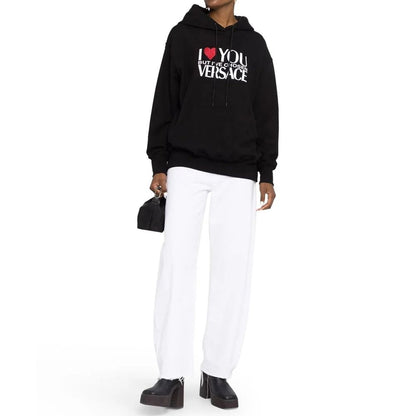 Versace Cotton Logo Sweatshirt