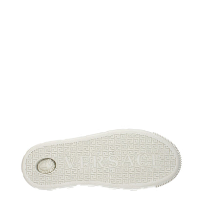 Versace Gold Fabric Sneakers