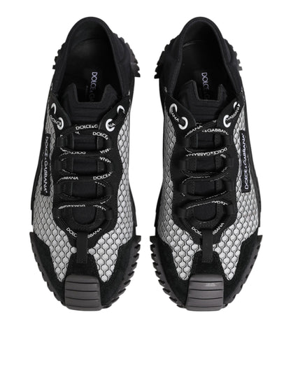 Dolce & Gabbana Multicolor Lace Up Low Top NS1 Sneakers Shoes