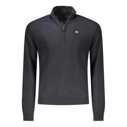 Napapijri Black Wool Men Sweater
