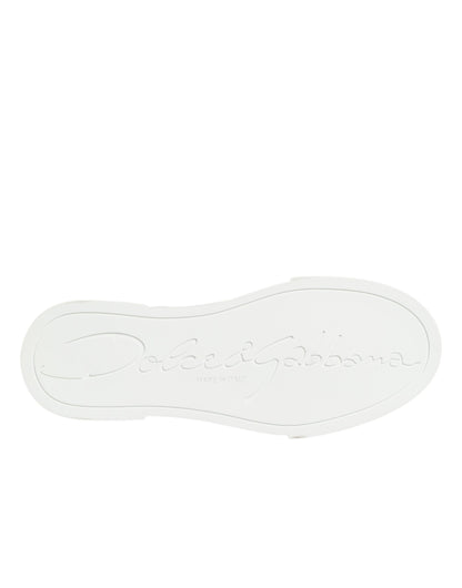 Dolce & Gabbana Multicolor Patchwork Low Top Sneakers Shoes