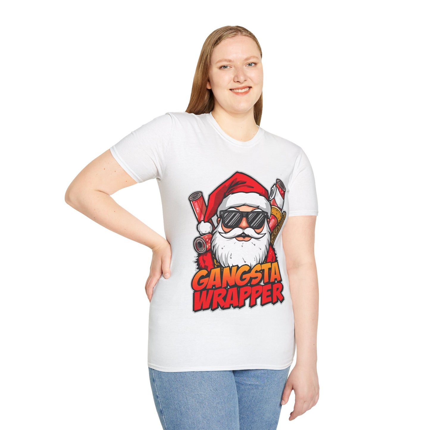 Gangsta Wrapper Christmas T-Shirt