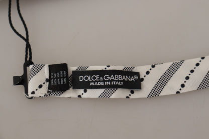 Nœud papillon en soie à pois Dolce &amp; gabbana