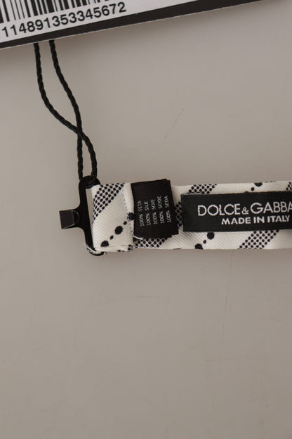 Nœud papillon en soie à pois Dolce &amp; gabbana