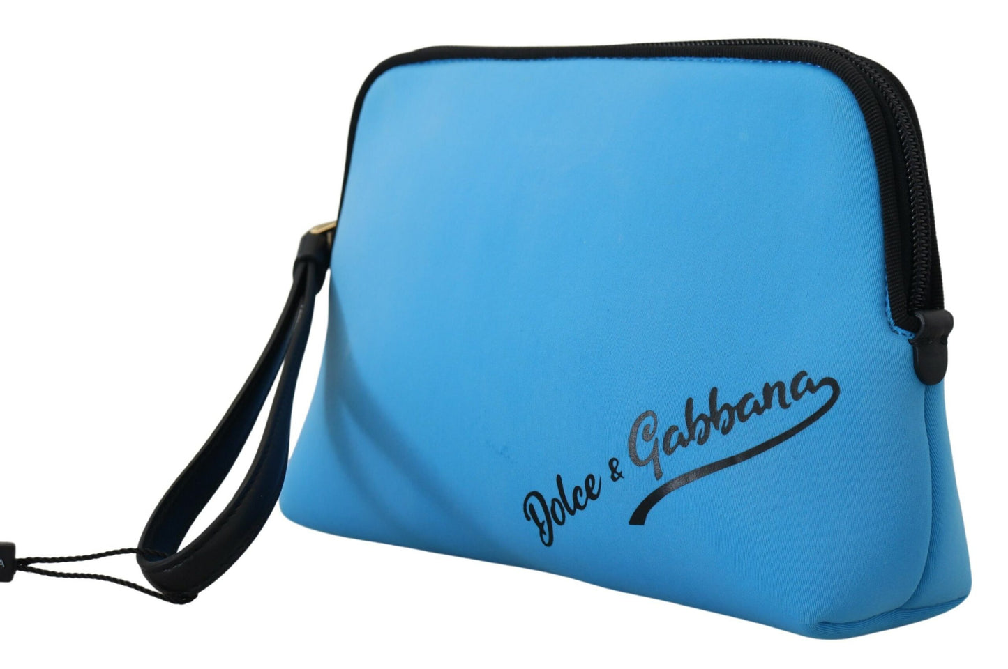 Sac pochette en polyamide bleu Dolce &amp; gabbana