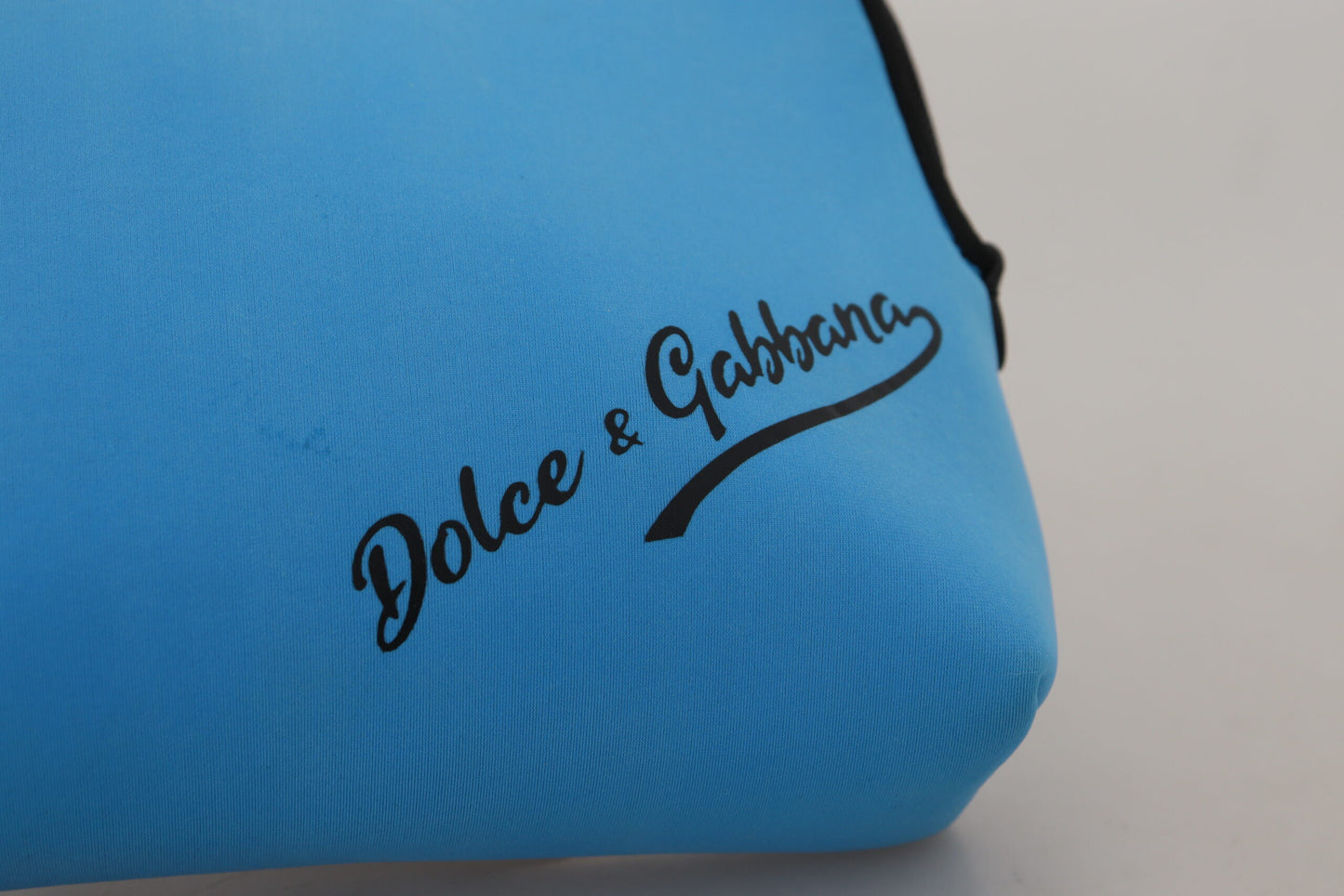 Sac pochette en polyamide bleu Dolce &amp; gabbana