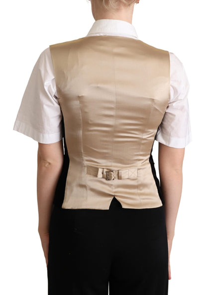 Dolce & gabbana sleeveless velvet waistcoat