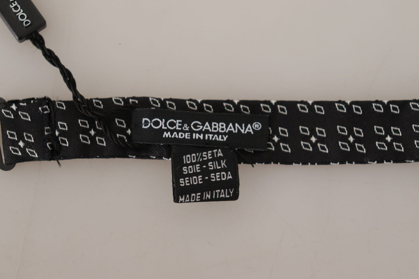 Nœud papillon en soie à pois Dolce &amp; gabbana